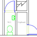 Click here to view a sample Domestic Internal Floor Plan drawing